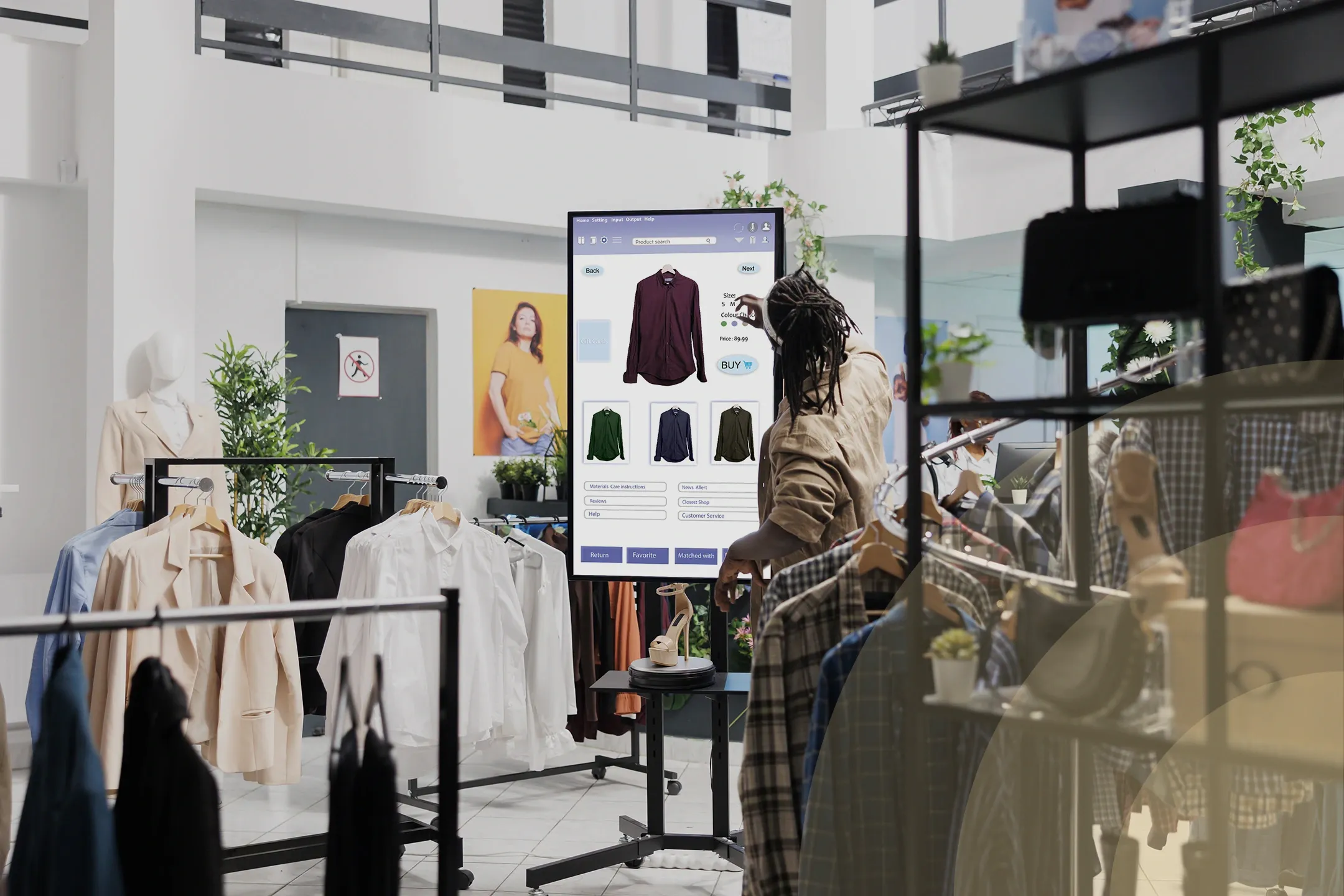 Ejecutiva frente a señalización institucional